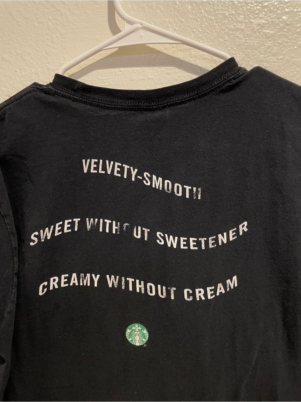 āļø Starbucks Whoa Nitro Cold Brew Tee Graphic Shirt Medium M ⢠Black Merch Cute - Picture 6 of 8
